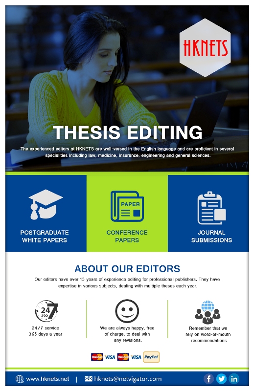 thesis editing prices